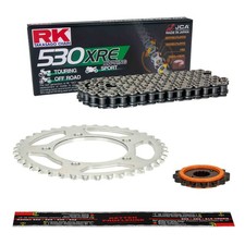 Kit catena Honda VF 750 F (RC15) 83-86 SILENT RK EXTRA rinforzata rivetto
