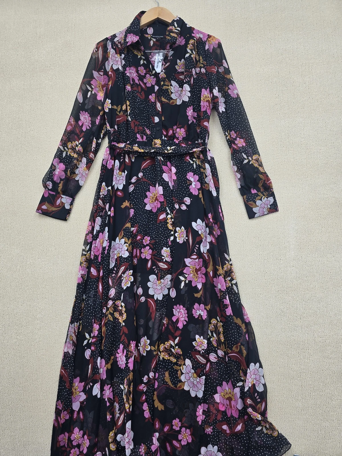 Bandolino Women's L Maxi Floral Long Sleeve Casual Dress
Opens in a new window or tab