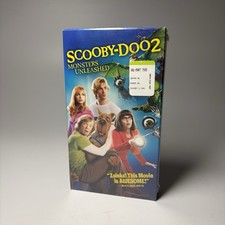 Scooby-Doo 2 Monsters Unleashed VHS 2004 Sealed