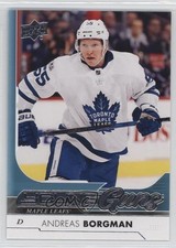 2017-18 Upper Deck Young Guns Andreas Borgman #229 eu5