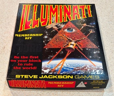 ILLUMINATI MEMBERSHIP KIT (Steve Jackson Games) -- Complete -- TONS Of Extras