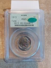 1913 Type 1 PCGS MS65 CAC Gem BU Buffalo Nickel - Lustrous, Toner