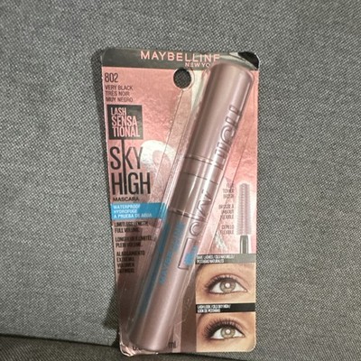 Maybelline New York Lash Sensational Sky High Mascara Waterproof Very Black 802