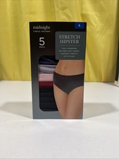 Carole Hochman Women's 5-Pack Women's Stretch Hipster Panties New