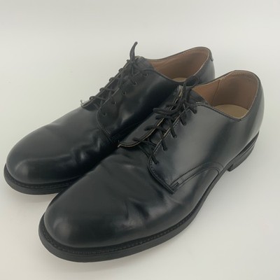 Vintage Military Dress Oxford Men’s Shoes Size 11 W BF Goodrich 1980s US Navy Military Black Leather Oxford Service Dress  main image 4