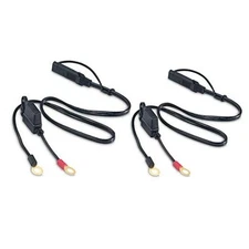  Motorcycle Solar SAE Quick Disconnect Extension Cable Adapter, Ring Terminal 2