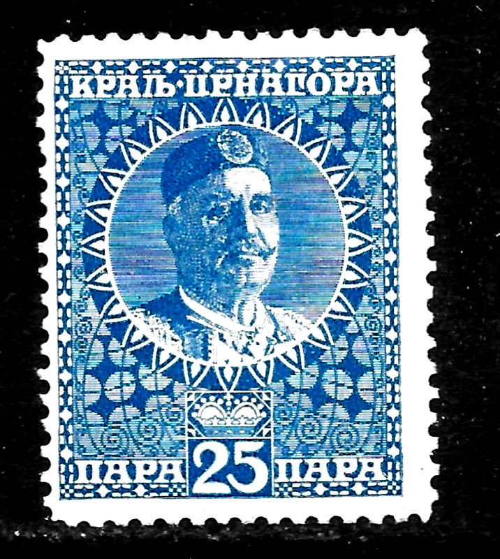 HICK GIRL-OLD  MINT  MONTENEGRO  SC#105     KING  NICHOLAS I        A2815