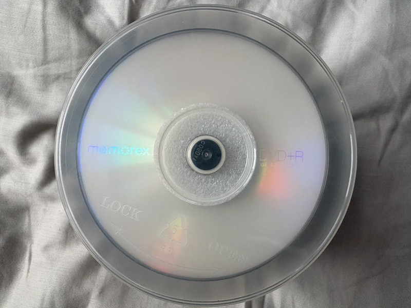 50 pack memorex dvd +r new in case . sealed box. for video recording