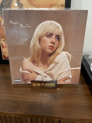 Billie Eilish Happier Than Ever GOLDEN YELLOW Vinyl 12 LP 