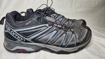 Salomon X Ultra 3 GTX Hiking Shoes Mens 11.5 Gray Sneakers Gore Tex Waterproof