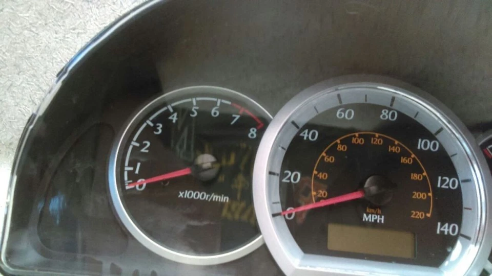 Painel de instrumentos velocímetro MPH compatível com 04-06 SUZUKI FORENZA K72-180627 - Imagem 2 de 4