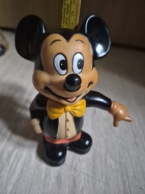 Mickey Mouse Coin Bank Walt Disney Vintage  Ca. 1970 s