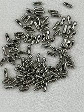 10 USA Made And Shipped 6 Stainless Steel Ball Chain Connectors