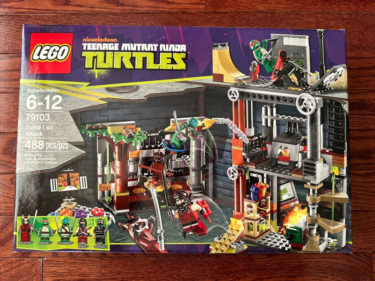 NEW LEGO Teenage Mutant Ninja Turtles Turtle Lair Attack 79103 SEALED!