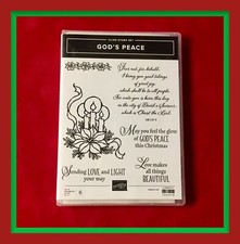 Stampin' Up GOD'S PEACE Stamp Set ..... Love Makes All Things Beautiful