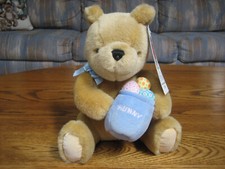 CLASSIC GUND POOH WITH EASTER EGGS IN THE HUNNY POT