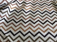 MICHAEL MILLER - MINI CHIC CHEVRON # 6220 - TOBACCO-- BY THE YARD