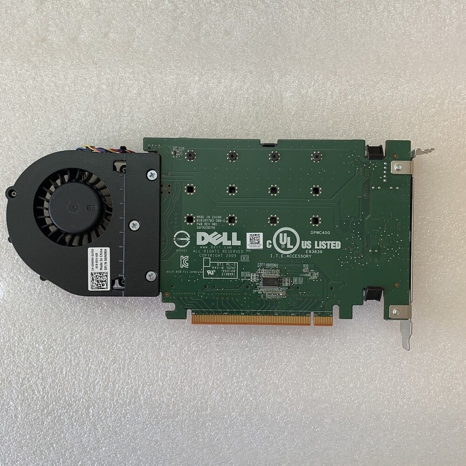 Dell SSD M.2 PCIe x4 Solid State Storage Adapter Card JV6C8 PHR9G 6N9RH ...