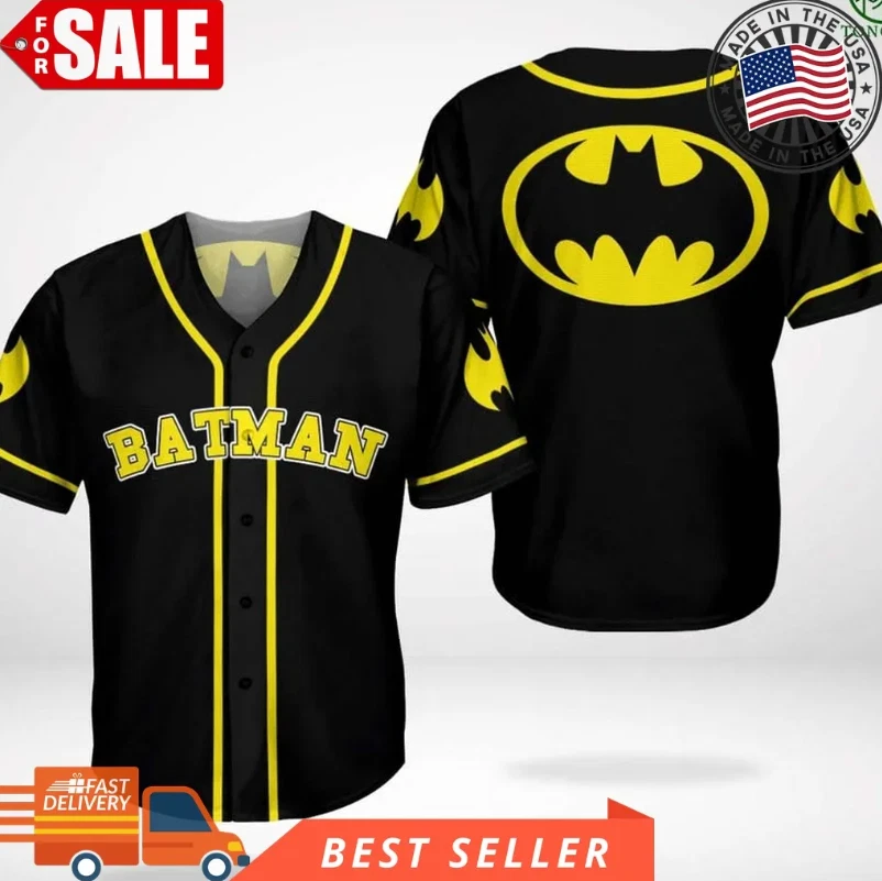 Batman Dark Knight 3D BASEBALL JERSEY SHIRT