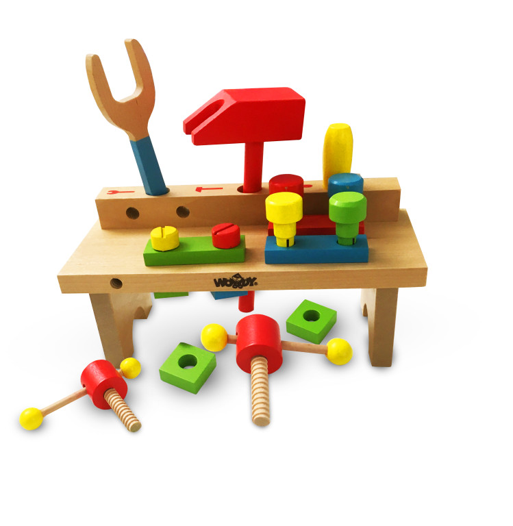 GIOCHI IN LEGNO - TAVOLO DA LAVORO - GIOCHI EDUCATIVI - 19...