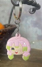 Demon Slayer Kimetsu No Yaiba Mitsuri Rubber  Keychain  Accessory Anime Japan