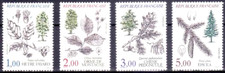 TIMBRE France 1985 n° 2384** a  2387 ** ( Flore et faune de France  )  TBE