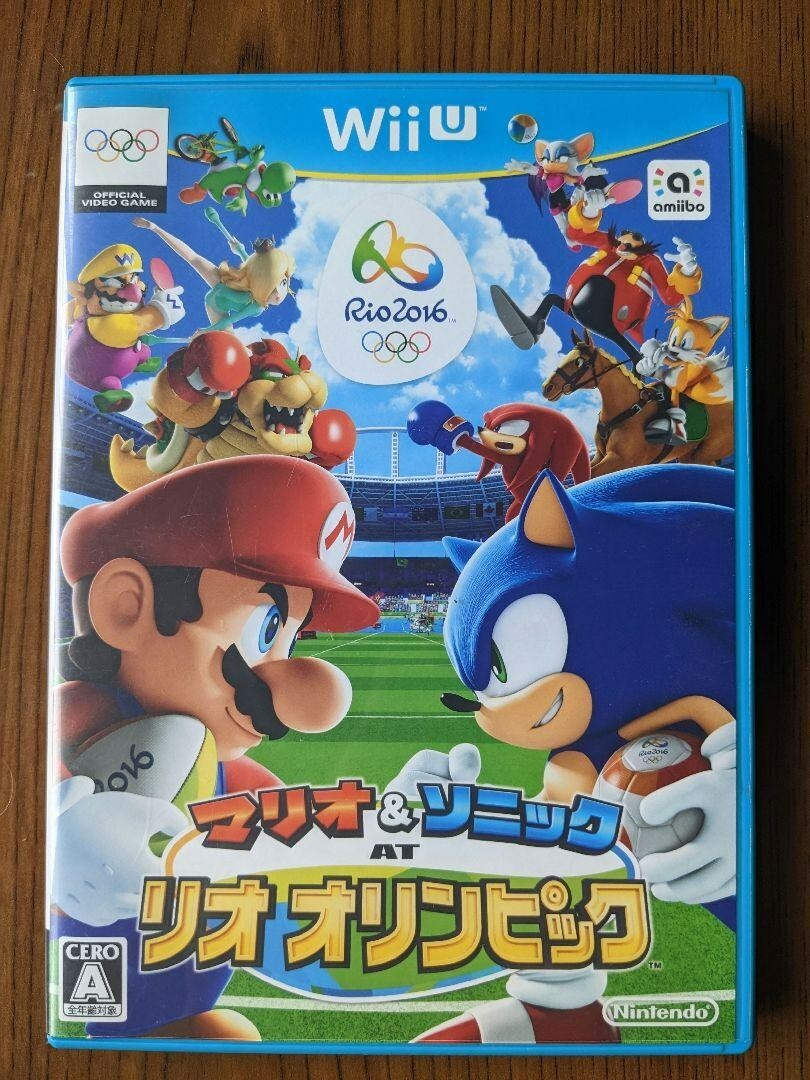 Disc only Mario & Sonic at the Rio Olympic Games Wii U
