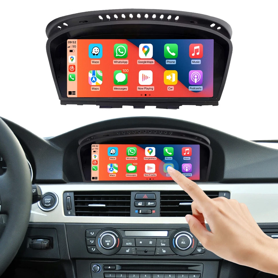 Für BMW CIC 3 5er E90 E91 E92 E93 E60 E61 Wireless CarPlay Auto Touchscreen - Bild 2 von 4