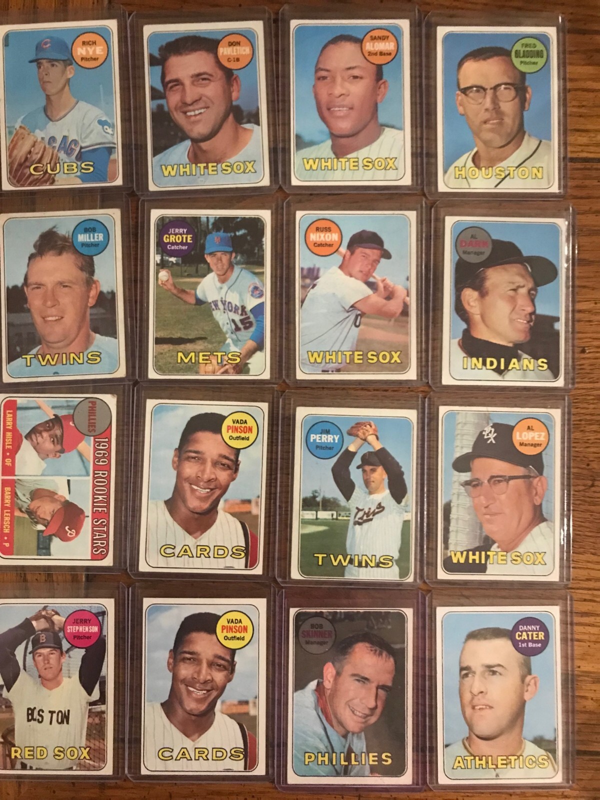 Jerry Grote 1969 Topps Baseball Card (Auction Is For Card In Title) eBay