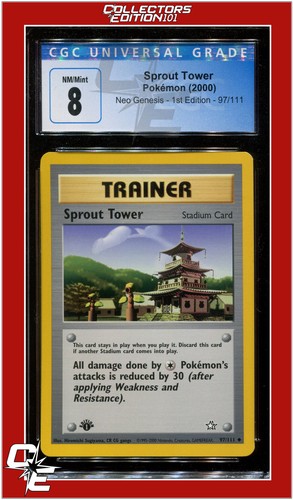 Sprout Tower (1st Edition) graded CGC 8 for sale on eBay