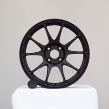 4 Pcs Rota Wheel Titan 17x7.5 4x108 40 73 S Black Fiesta 16.6 Lbs