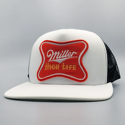 Miller High Life Beer Hat, Miller Lite Vintage Trucker Hat, Baseball,  Miller Hat