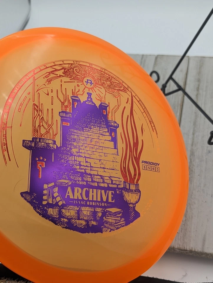 NEW Prodigy Archive Collab Isaac Robinson 400 Series Driver Golf Disc 178 Grams - Image 2 of 4