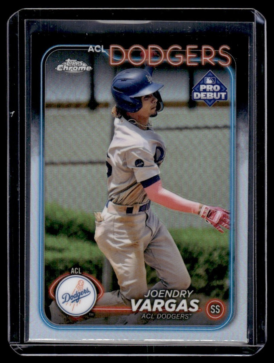 Joendry Vargas Topps Chrome Pro Debut 10 Serial