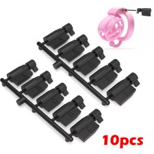 10 Pcs Disposable Permanent Plastic Key Male Sissy Chastity Cage Forever Lock US
