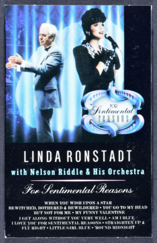 For Sentimental Reasons by Linda Ronstadt [Canada - Elektra 1986 - F/S🇨🇦] - Picture 1 of 4