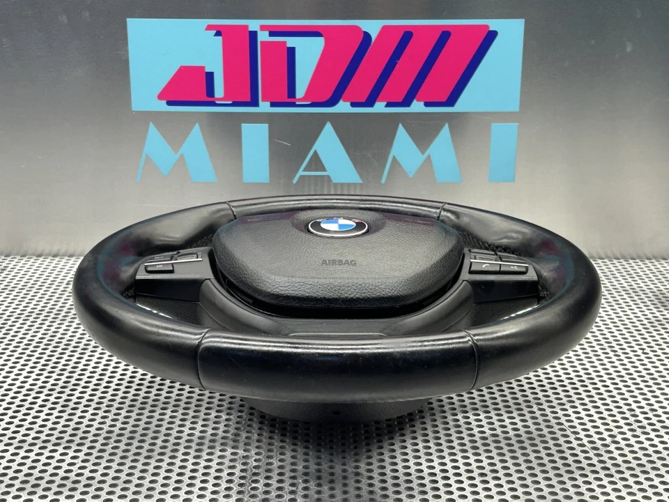 2009-2016 BMW 740i 740Li 750i 750Li F02 Steering Wheel Leather - Image 2 of 4