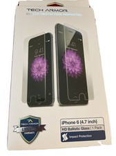 Tech Armor iPhone 6 HD Ballistic Glass Screen Protector