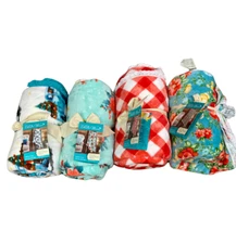 Pioneer Woman Plus Throw Blanket Polyester Cheerful Rose Vintage Floral *U Pick