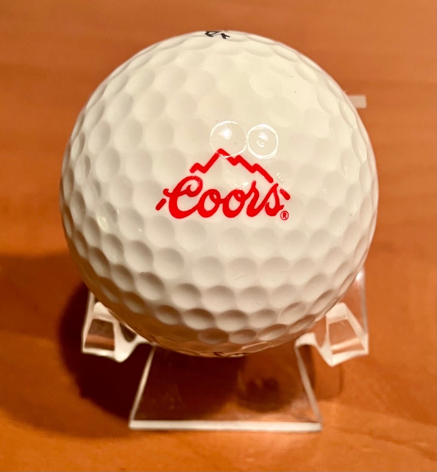 Two (2) Coors Light Beer "The Silver Bullet" Alcohol Advertising Logo