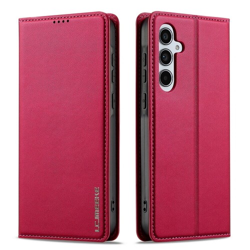 Magnetische Leder Brieftasche 2 Kartenfächer Ständer Handy Hülle für Samsung S25 S24 S23... - Bild 73 von 85