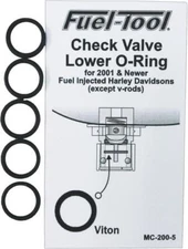 Fuel Tool EFI Check Valve Lower O-Ring 5-Pack MC200-5 Harley Davidson
