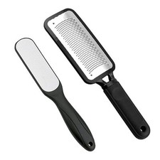 2PCS Foot File, Premium Stainless Steel Foot Rasp File Callus Remover Profession