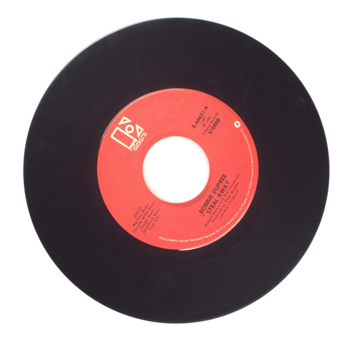 Robbie Dupree - I'm No Stranger; Steal Away - Vinyl Record