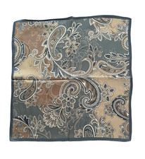Foulard chic et élégant Femme Homme Tan bleu 53