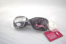 New Foster Grant Black, 100 UVA UVB PROTECTION Ladies Fashion Sunglasses