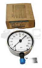 NEW ASHCROFT 451009S04L60 GENERAL SERVICE GAUGE 1009S 0-60PSI 4-1/2" READ 