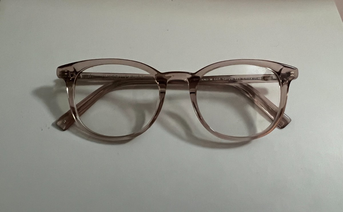 Warby Parker Durand LBF668 Rosewater Gray Gradient Oval Sunglasses 50/20 145 Durand Sunglasses in Rose Water | Warby Parker main image 4