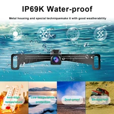 170° Car Rear View Reverse Backup Parking Camera HD Night Vision Waterproof