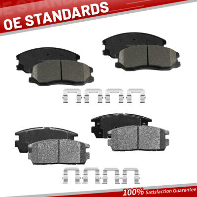 Front Rear Ceramic Brake Pads For Chevrolet Captiva Sport  2012 2013 2014 2015